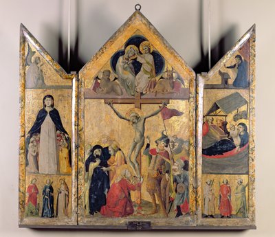 Triptych with Scenes from the Life of the Virgin, 1333 by Italian School
